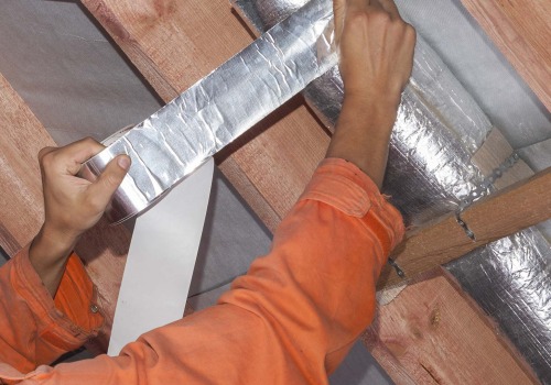 Can you patch ductwork with duct tape?